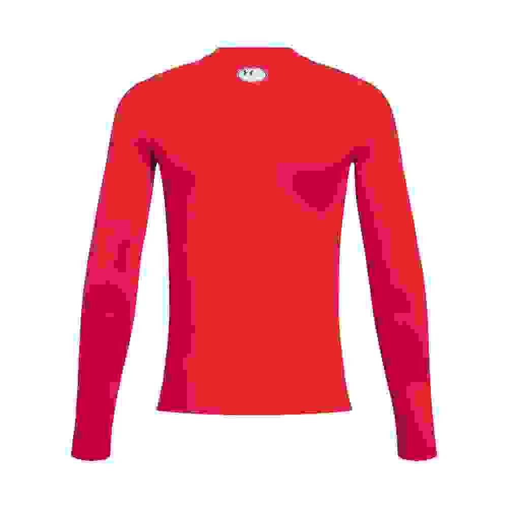 Under Armour HeatGear Armour Big Boys' Red Long Sleeve